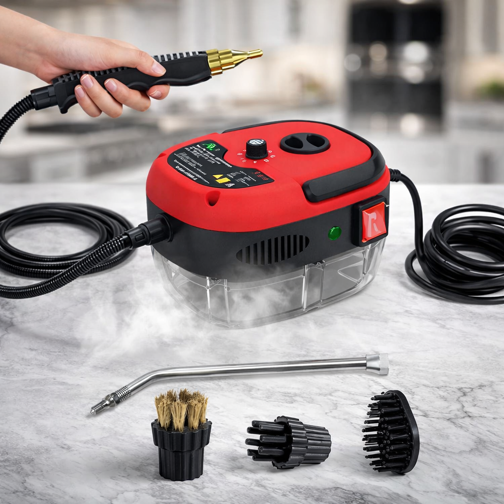 Máquina de Limpieza a Vapor Portátil - Limpieza en Minutos